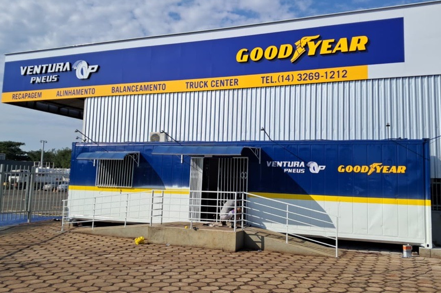 Ventura Pneus e Goodyear inauguram novo Truck Center em Lençóis Paulista