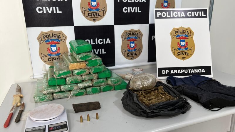 Polícia Civil resgata jovem prestes a ser executado e apreende cerca de 20 quilos de droga