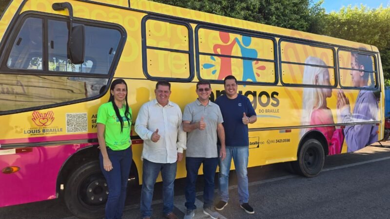 Zaeli visita Centro de Reabilitação Louis Braille, em Rondonópolis-MT