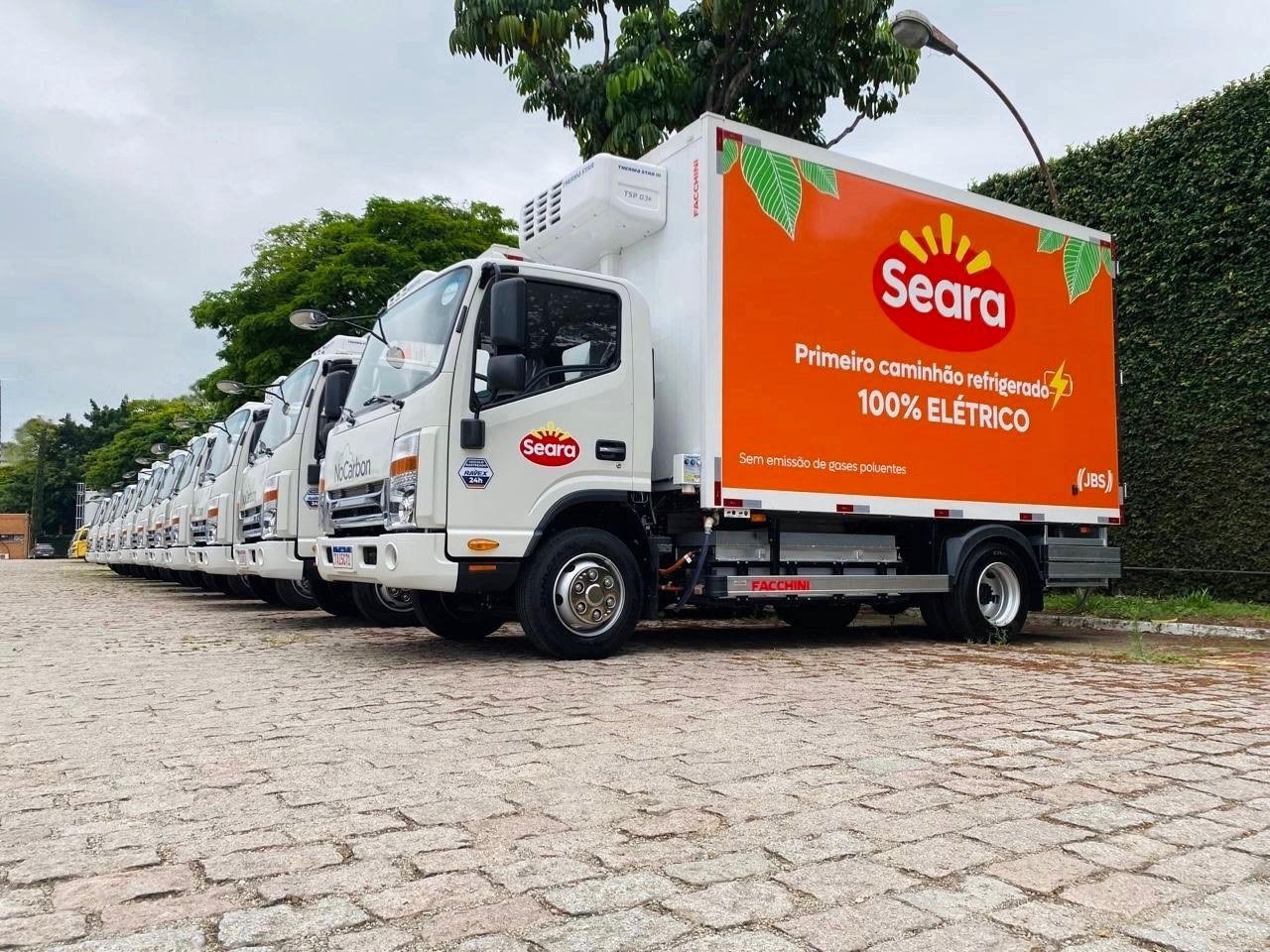 Seara investe R$ 13,5 milhões para ampliar frota de caminhões elétricos