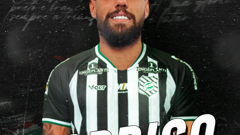 De volta ao futebol catarinense, Rodrigo valoriza primeiros dias no Figueirense e reforça foco: “Brigar por títulos”