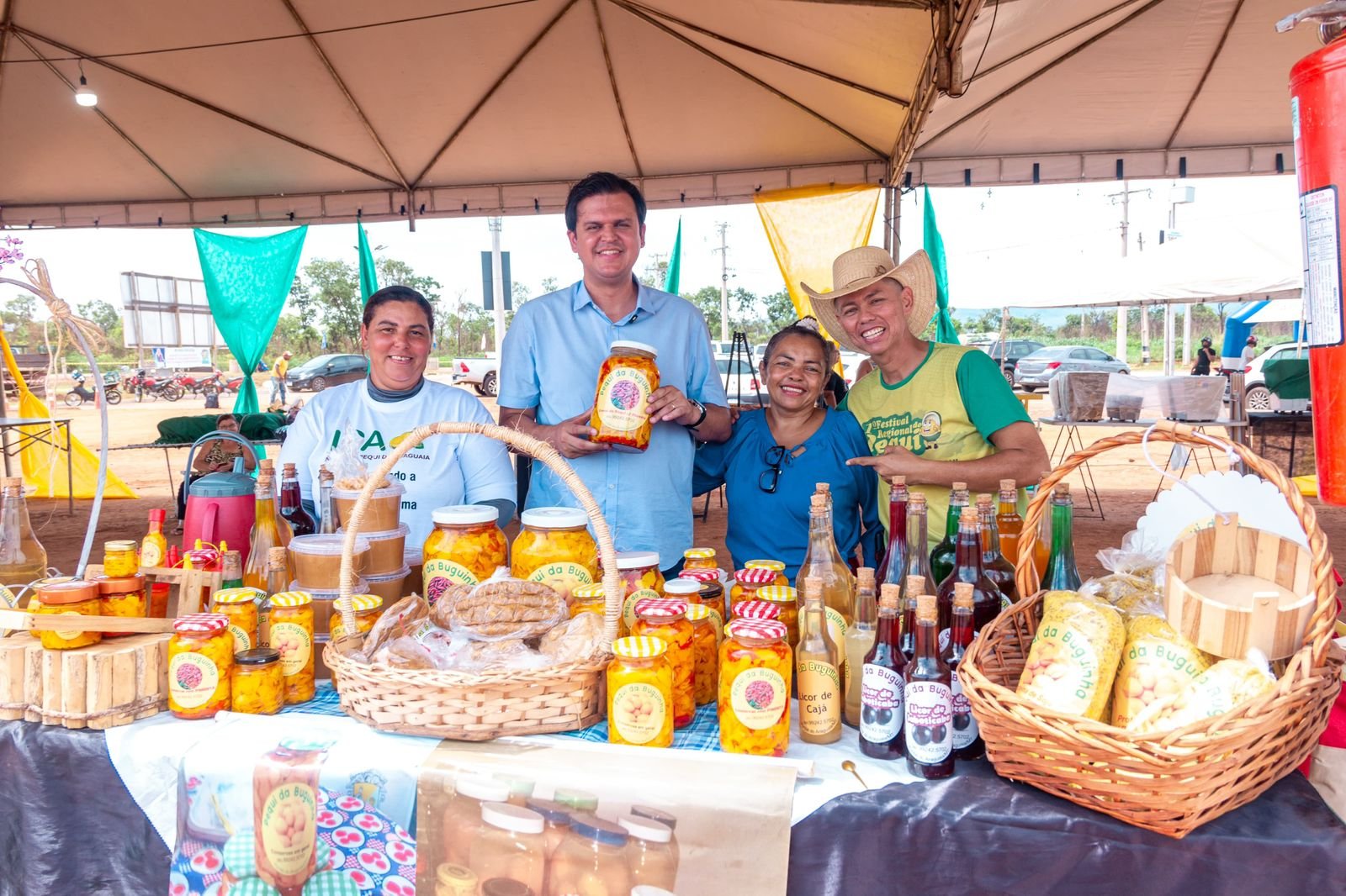 Deputado Thiago Silva comemora o sucesso do 4º Festival Regional do Pequi em Pontal do Araguaia