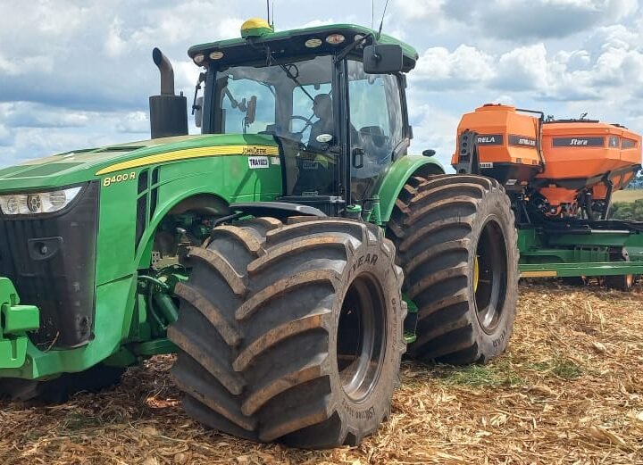 Titan apresenta na Agrishow sua nova tecnologia EFT, agora estampada em seus pneus
