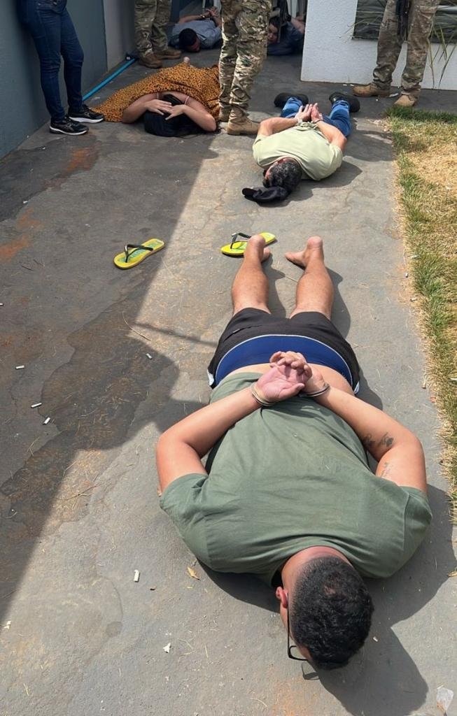 Forças de segurança prendem quadrilha que assaltou banco em Brasnorte