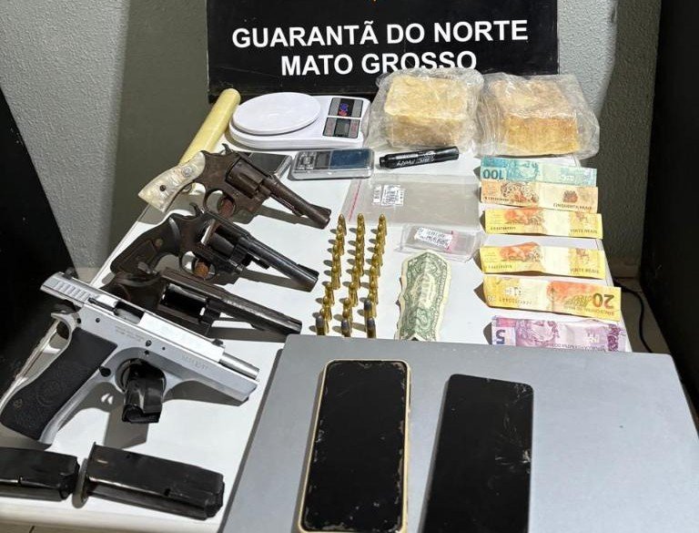 Operação em Guarantã do Norte desarticula ponto de facção e resulta em prisões
