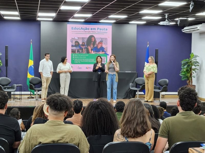 Evento em Cuiabá destaca boas práticas e engajamento de talentos locais na educação pública de MT