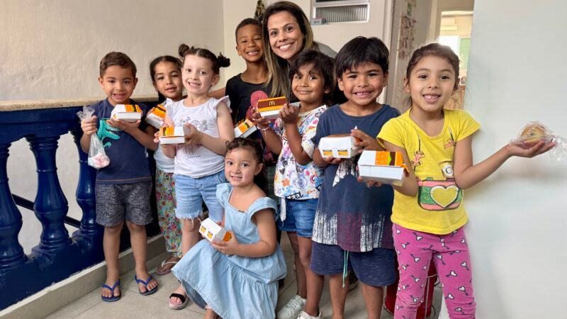 Biolab Farmacêutica distribui 12 mil tíquetes do McDia Feliz para colaboradores e projetos sociais