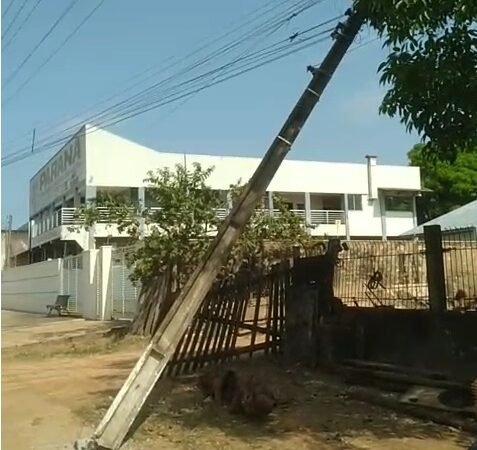 Moradores estão a três dias sem energia na Avenida Guarantã em Guarantã do Norte