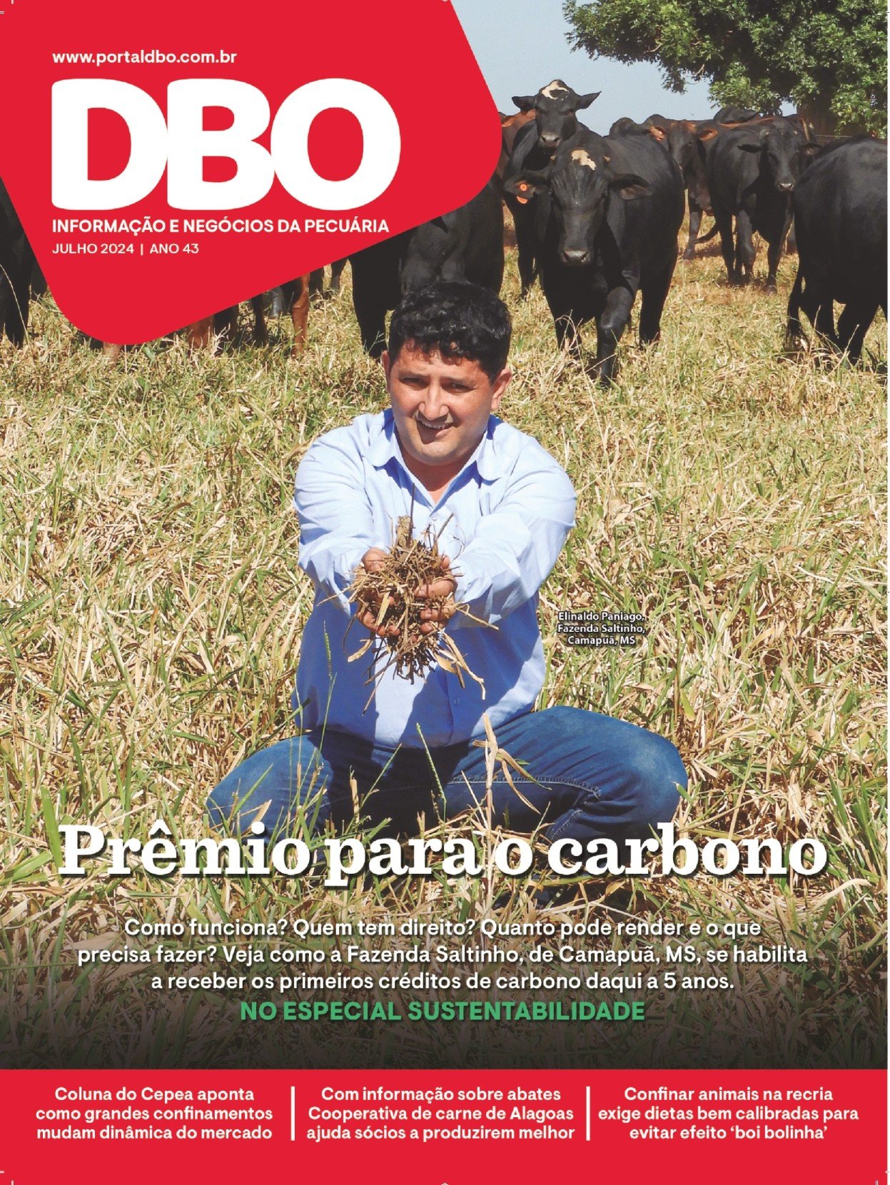 Pioneirismo da pecuária brasileira conquista prêmio internacional