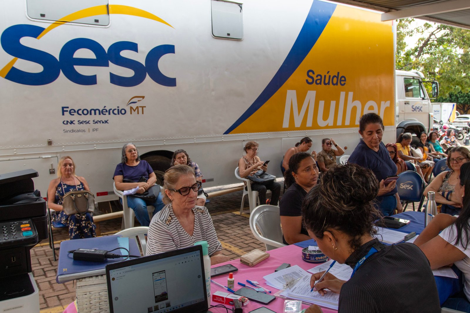 Carreta do Sesc Saúde Mulher chega em Guarantã do Norte no dia 10 de outubro