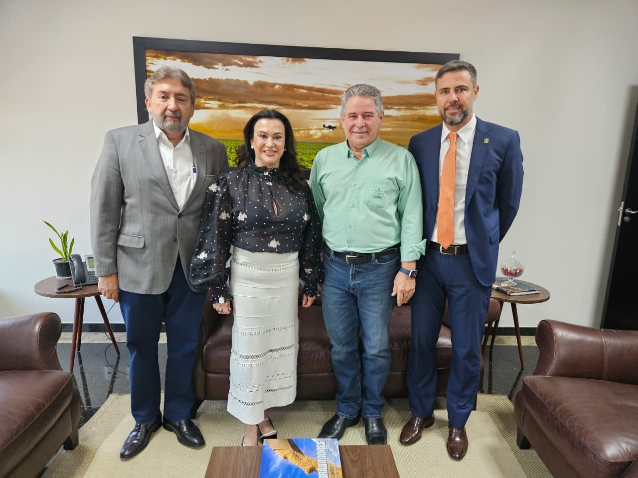 Famato e Esmagis-MT fortalecem parceria institucional em prol da segurança jurídica no campo