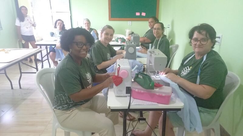 Curso de Vestuário Básico Feminino oferecido pelo Sindicato Rural de Guarantã do Norte e Senar