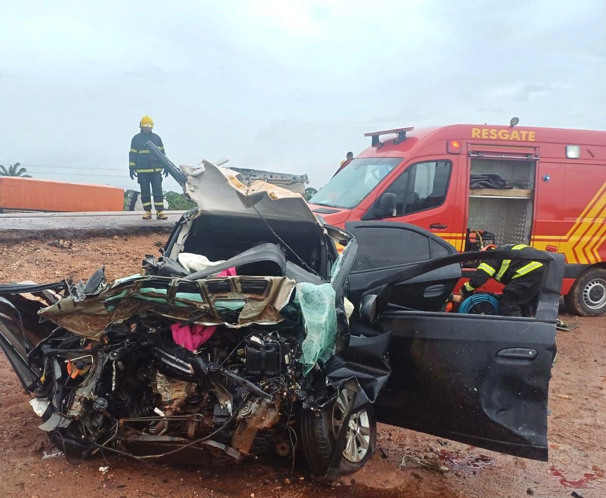 Em Guarantã do Norte três mulheres morrem em gravíssimo acidente na BR-163