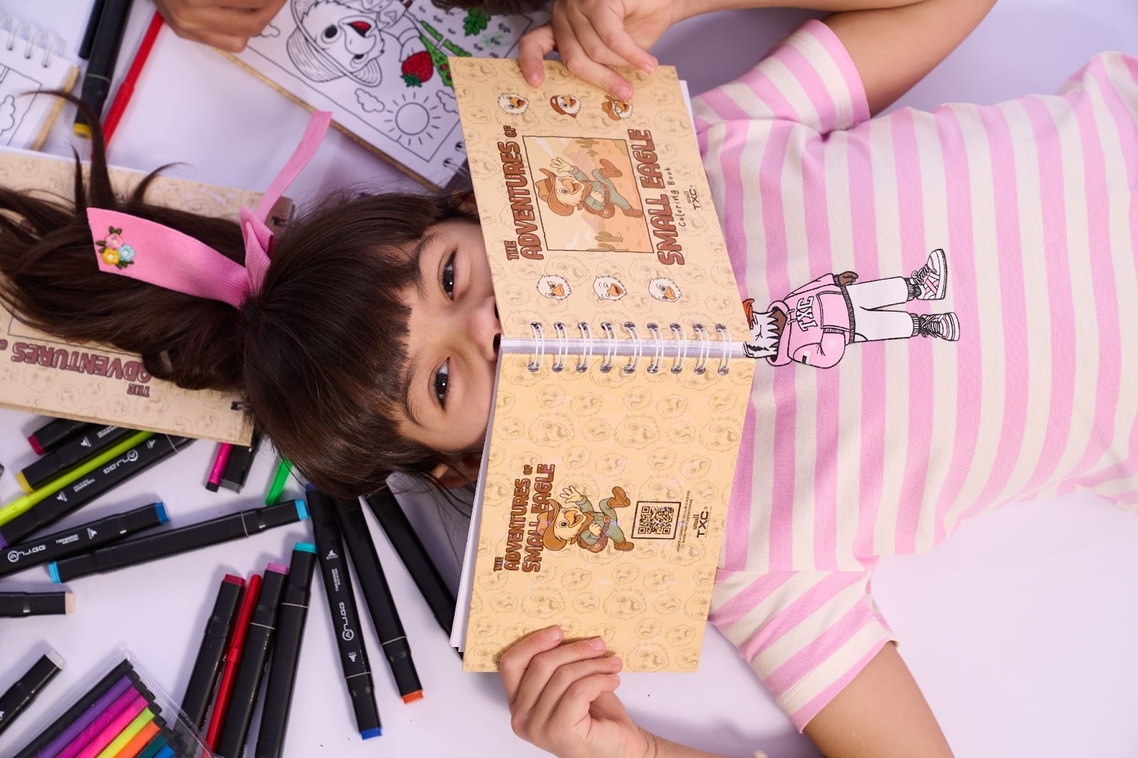 Dia das Crianças: TXC lança livro de colorir “The Adventures of Small Eagle”