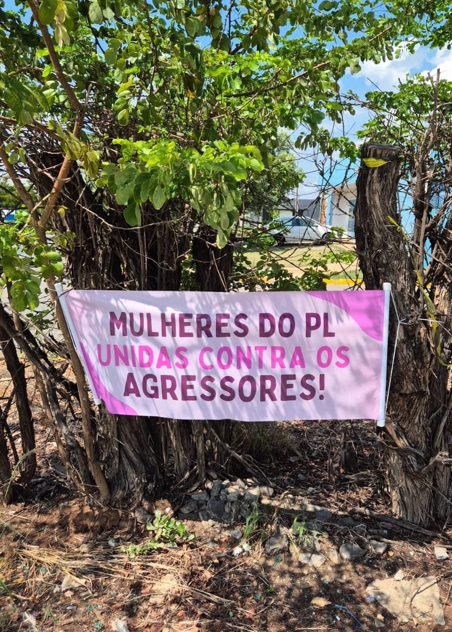 Denunciado por violência doméstica, vice-governador Pivetta é alvo de protestos e não comparece ao Encontro do PL Mulher