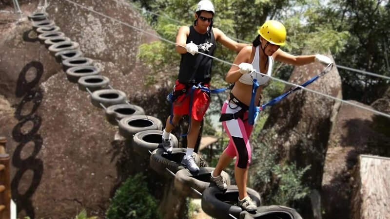 Eco Resort em Mairiporã é destino turístico para esportes aquáticos em meio a Mata Atlântica