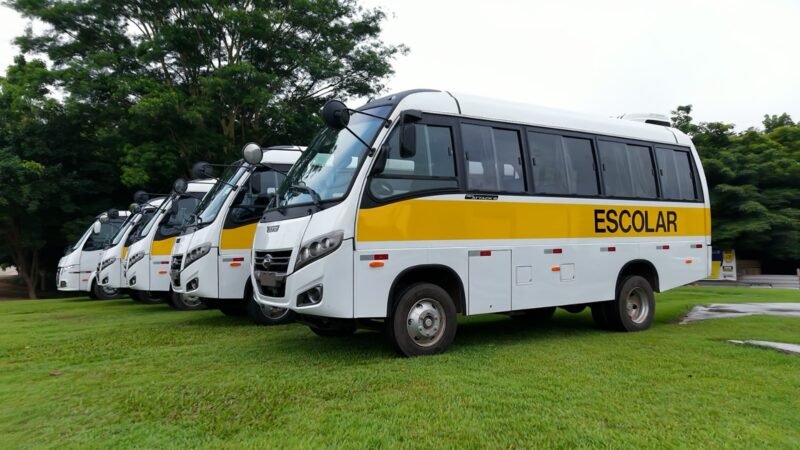 Prefeitura de Matupá reforça frota escolar com novos veículos para a Educação