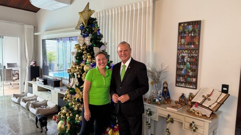 Encontro com Flávia Moretti fortalece articulação de Wellington Fagundes e amplia o apoio interno do PL à sua pré-candidatura ao Governo de Mato Grosso.