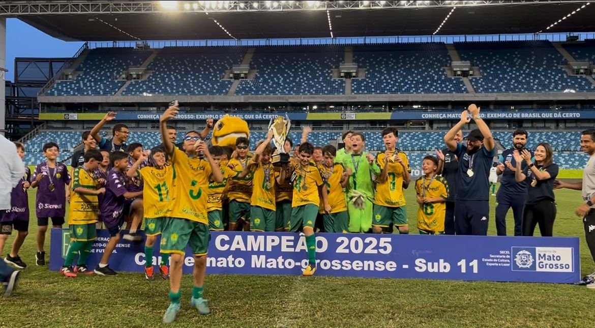 Cuiabá conquista o título do Campeonato Mato-grossense Sub-11