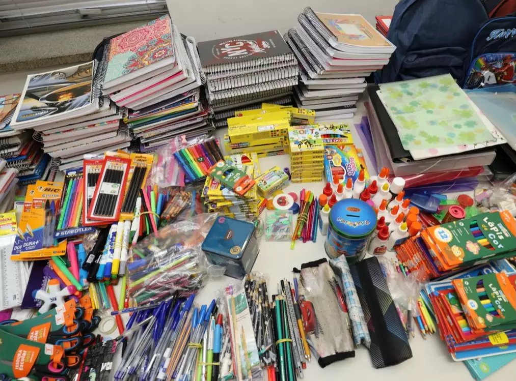 Instituto SOW inicia campanha de arrecadação de material escolar para ampliar atendimento a crianças em situação de vulnerabilidade