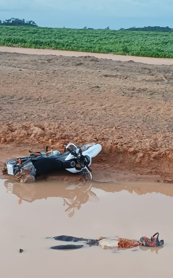 Em Terra Nova do Norte motociclista sai de pista, cai e morre
