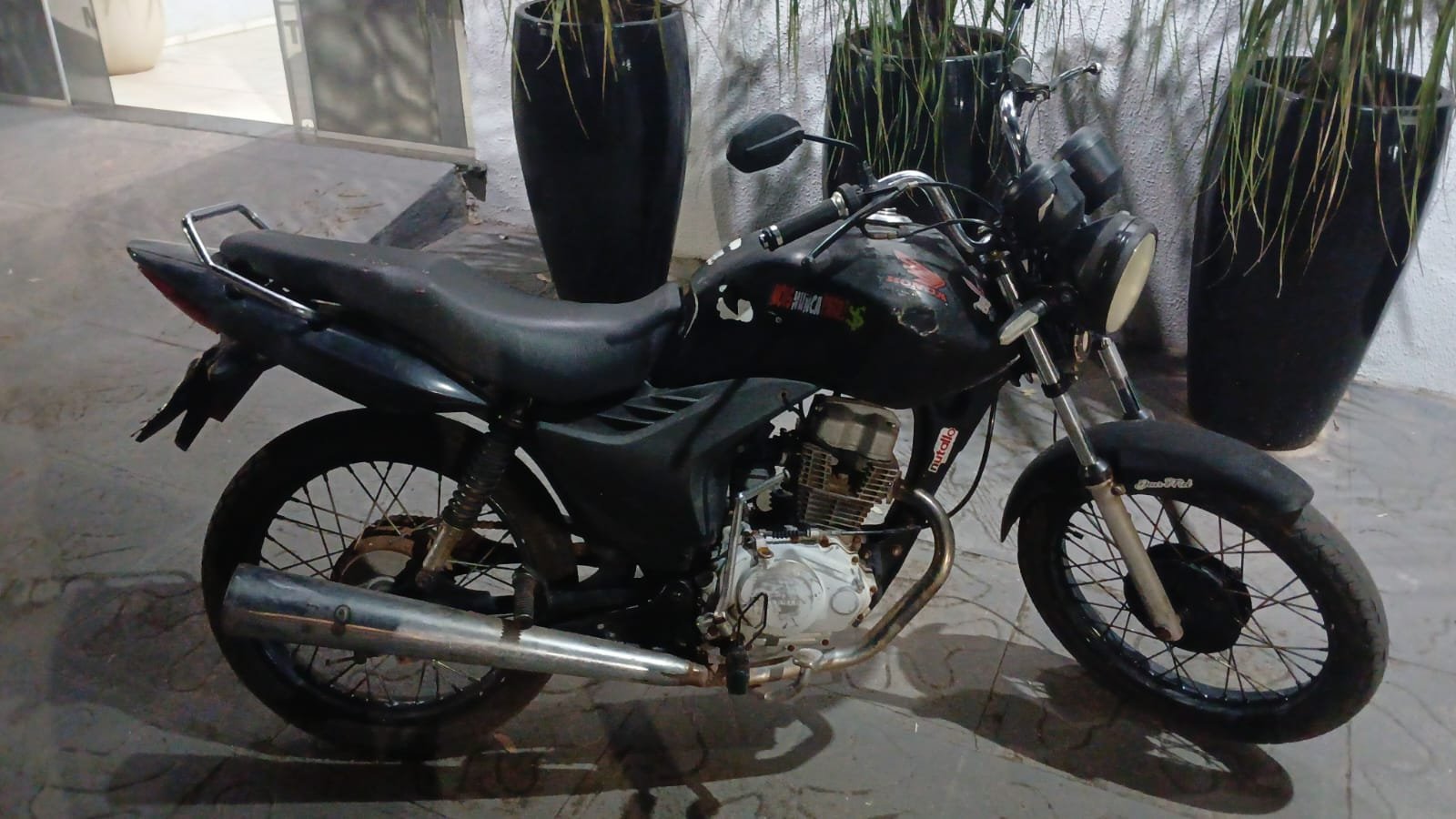 Homem é preso em Guarantã do Norte com motocicleta adulterada