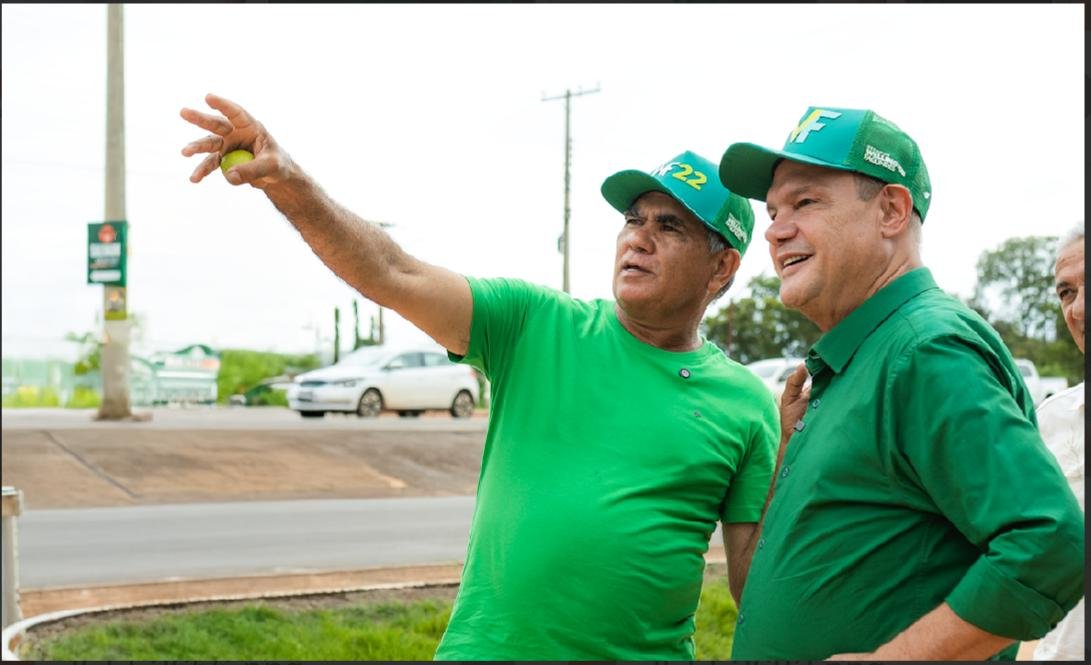 PRÉ-CANDIDATO AO GOVERNO, FAGUNDES VISTORIA OBRAS NO ARAGUAIA E REFORÇA COMPROMISSO COM AS PESSOAS